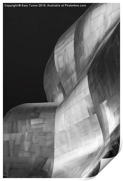 Abstract EMP Print by Gary Turner
