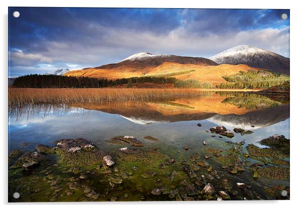  Loch Cill Chriosd Acrylic by Martin Slowey