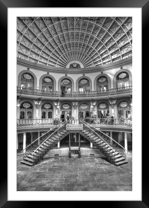  Leeds Corn exchange Framed Mounted Print by David Pacey
