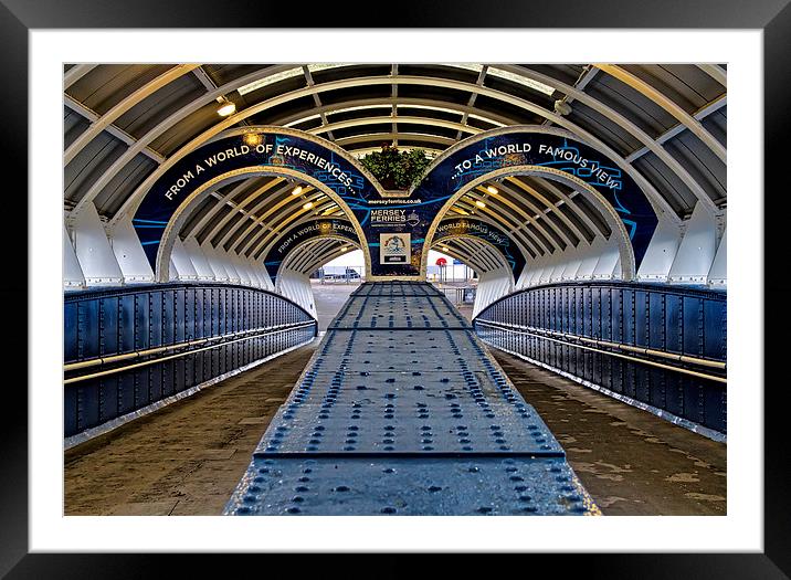Down to the River Framed Mounted Print by Roger Green