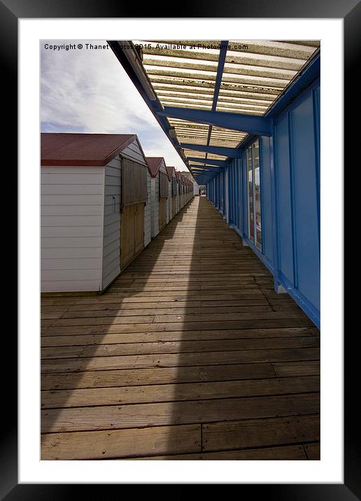  Straight lines and angles Framed Mounted Print by Thanet Photos