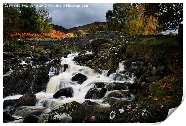 Ashness Bridge  Print by Peter Jones