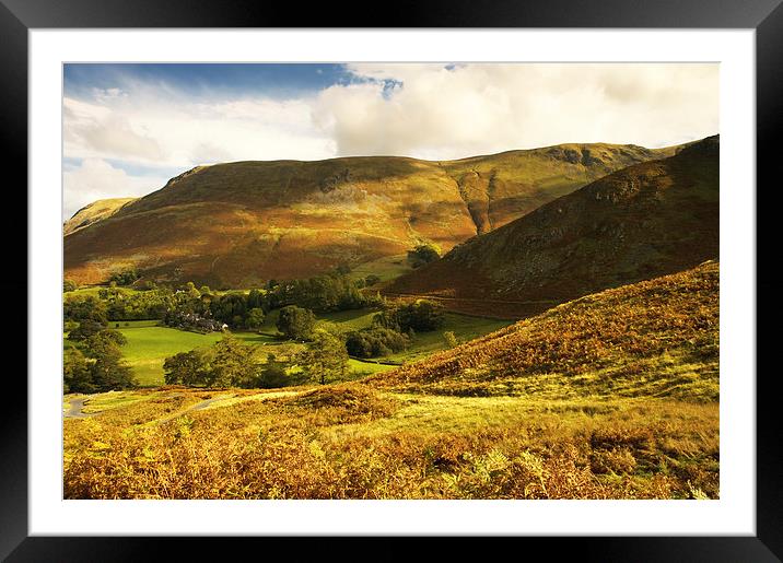 Lake District Scenery  Framed Mounted Print by Jacqi Elmslie