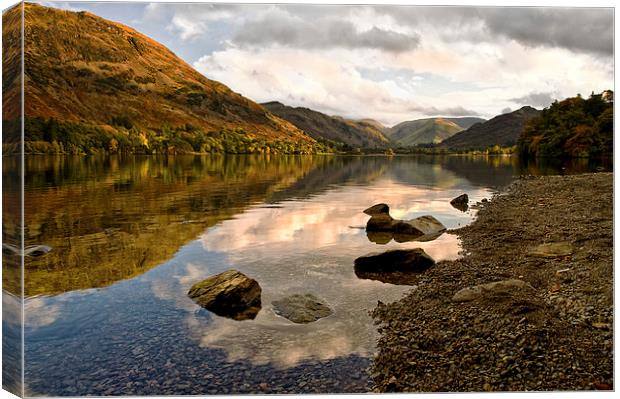 Ullswater View  Canvas Print by Jacqi Elmslie