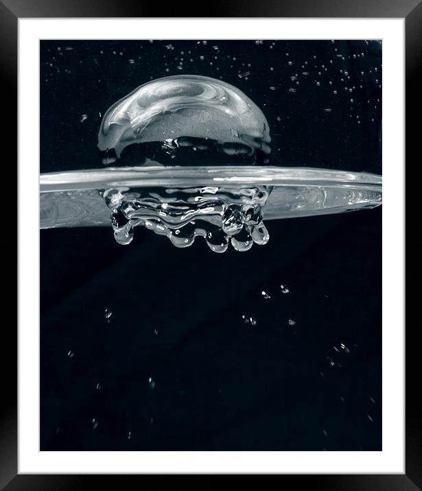 Water games - The drop 2 Framed Mounted Print by Andreas Hartmann