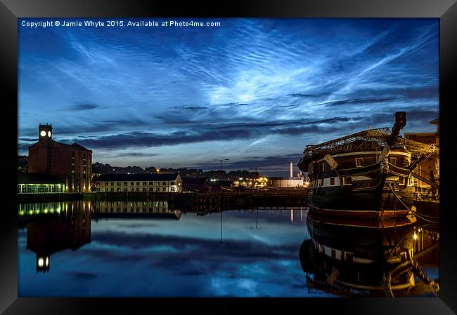  HM Frigate Unicorn, Dundee Framed Print by Jamie Whyte