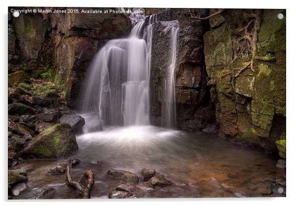  Lumsdale Falls Acrylic by K7 Photography