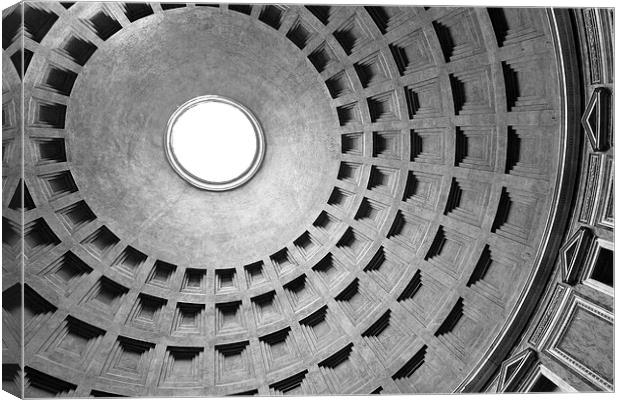  Pantheon Patterns Canvas Print by Matt Cottam