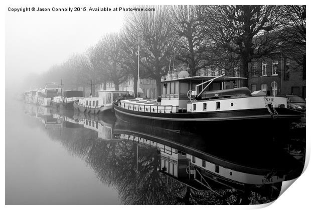 Misty Brugge Print by Jason Connolly