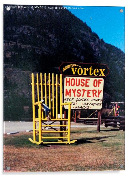  House of Mystery Acrylic by Marilyn Graffe