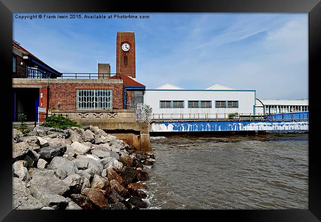  Seacombe Ferry terminal, Wirral, UK Framed Print by Frank Irwin