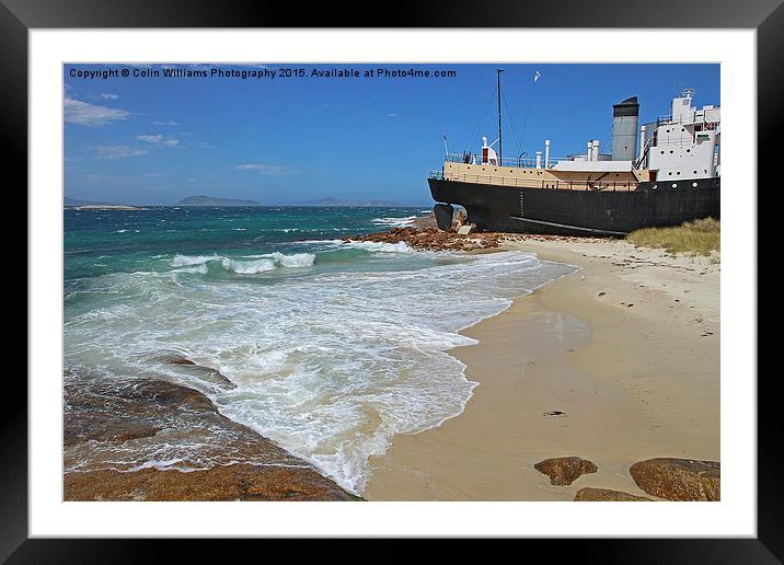  Albany Whaling Station - WA Framed Mounted Print by Colin Williams Photography