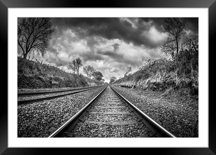  On the right track Framed Mounted Print by Paul Sharp