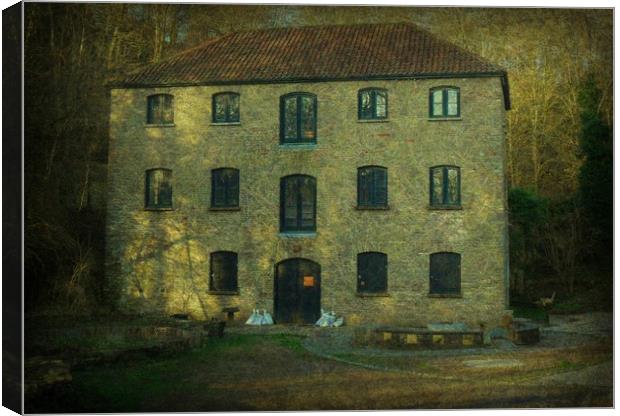  Old Mill Nr. Bitton. Canvas Print by Heather Goodwin