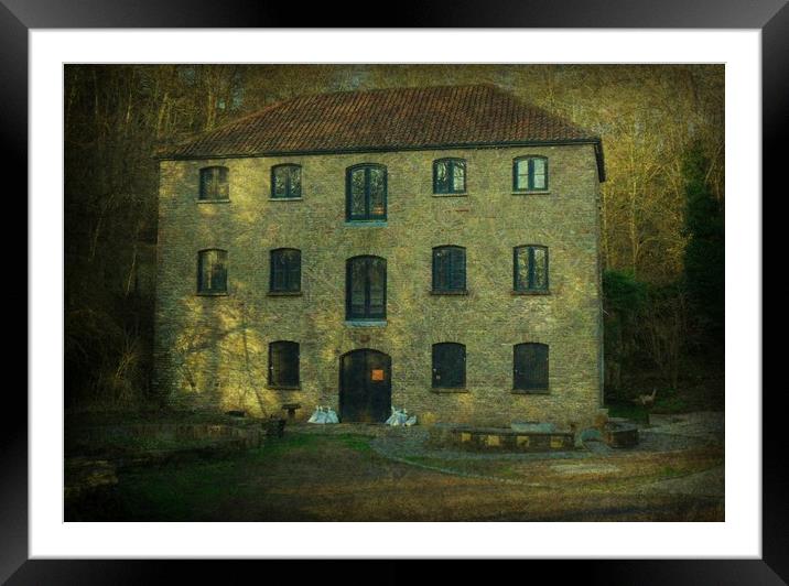  Old Mill Nr. Bitton. Framed Mounted Print by Heather Goodwin