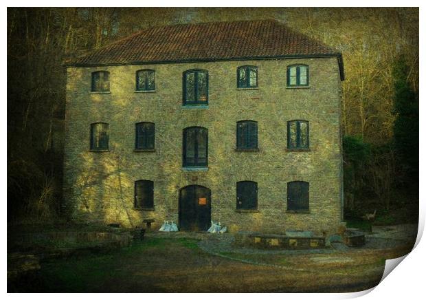  Old Mill Nr. Bitton. Print by Heather Goodwin
