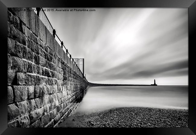 Roker Pier Framed Print by Ray Pritchard