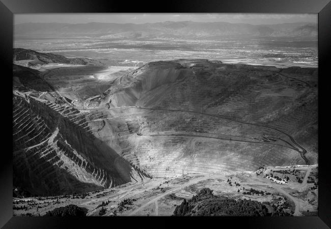 Hole in the ground Framed Print by Brent Olson