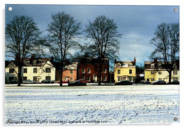 WRITTLE IN THE SNOW Acrylic by Ray Bacon LRPS CPAGB