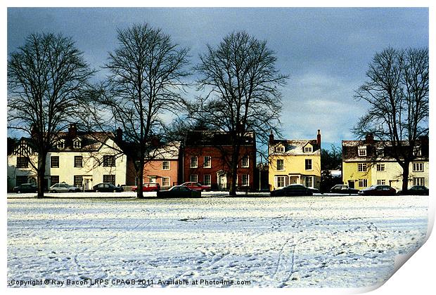 WRITTLE IN THE SNOW Print by Ray Bacon LRPS CPAGB