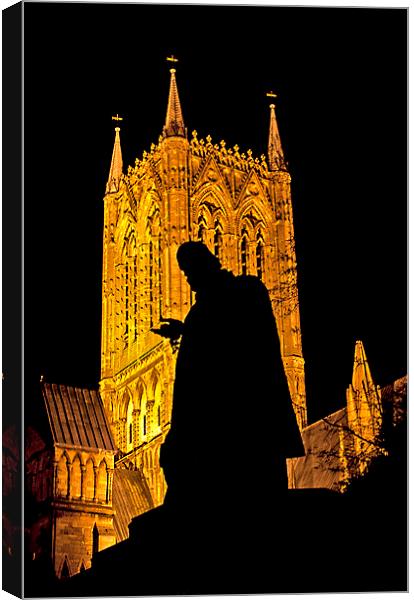  Tennyson at Night Canvas Print by Claire Hartley