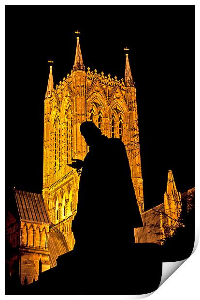  Tennyson at Night Print by Claire Hartley