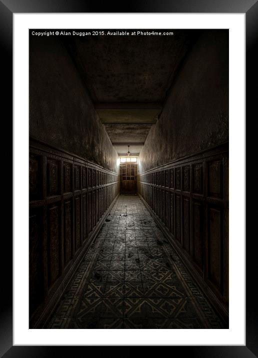 "The doorway of Light" Framed Mounted Print by Alan Duggan