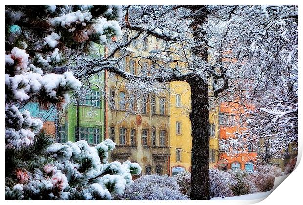  Winter in Innsbruck Print by Broadland Photography