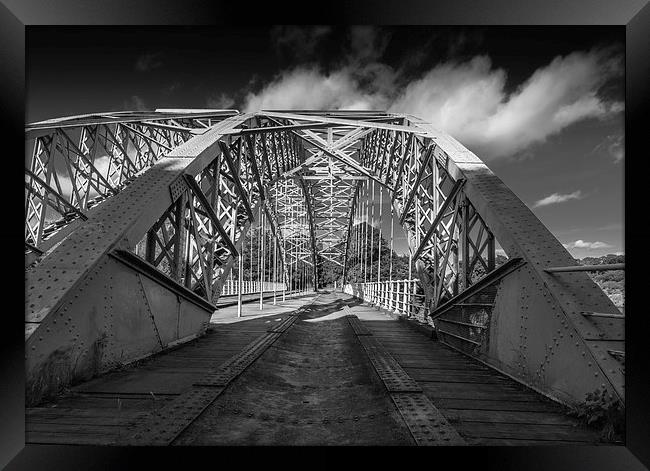  Hagg Bridge Framed Print by David Irving