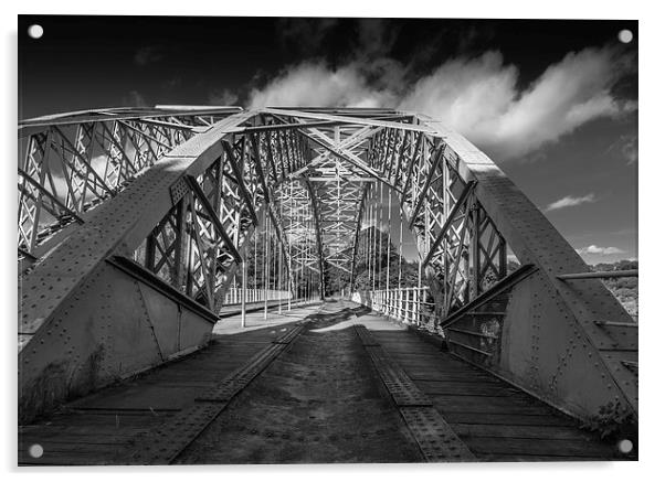  Hagg Bridge Acrylic by David Irving