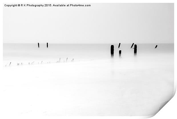  Happisburgh Print by R K Photography