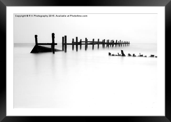  Happisburgh Framed Mounted Print by R K Photography