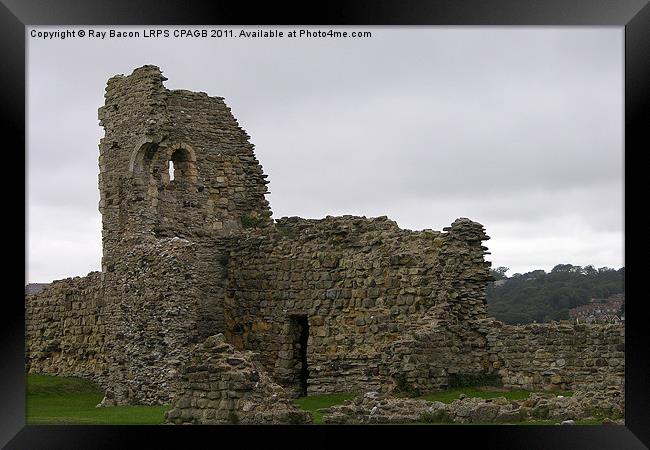 HASTINGS CASTLE Framed Print by Ray Bacon LRPS CPAGB