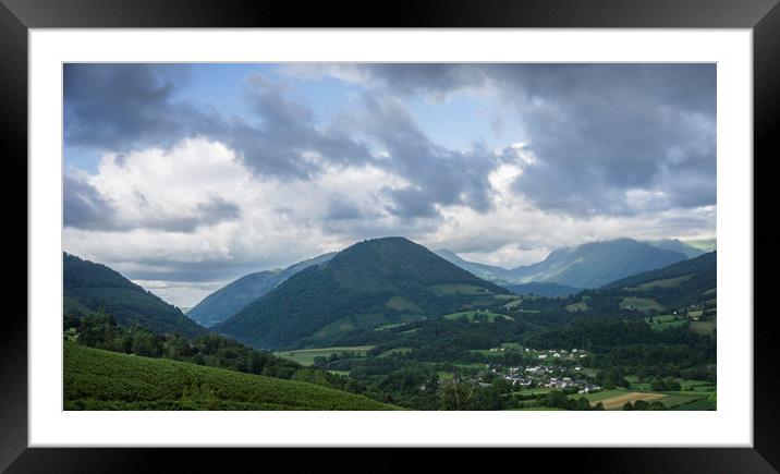 Pyrenees Landscape Framed Mounted Print by Brent Olson