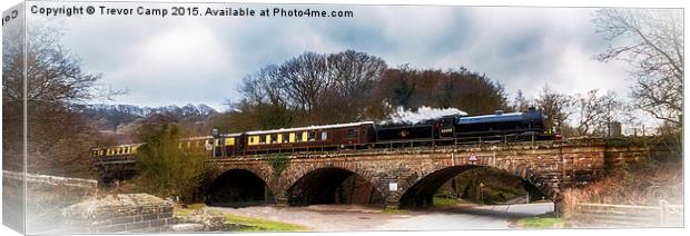 The Glaisdale Express  Canvas Print by Trevor Camp