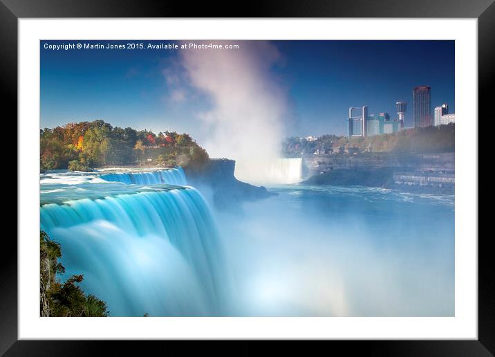  American Falls of Niagara Framed Mounted Print by K7 Photography