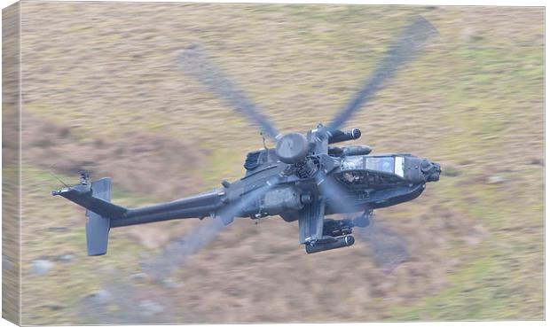 Boeing AH-64 Apache Canvas Print by Rory Trappe