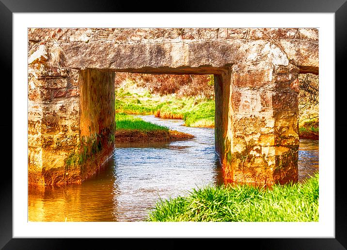  the bridge Framed Mounted Print by keith sutton