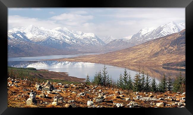  Highland View Framed Print by Grant Glendinning