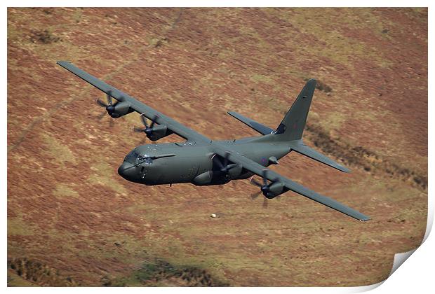  C130 Hercules Print by Oxon Images