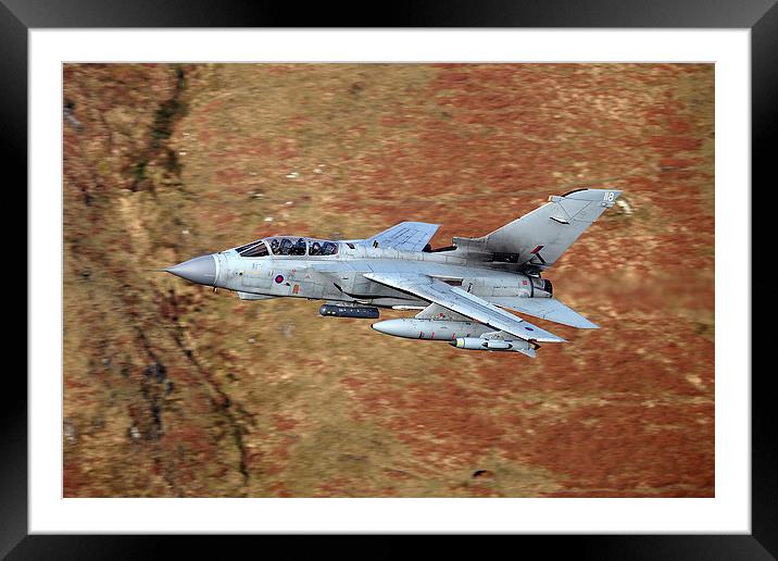  Tornado GR4 low level sortie Framed Mounted Print by Oxon Images