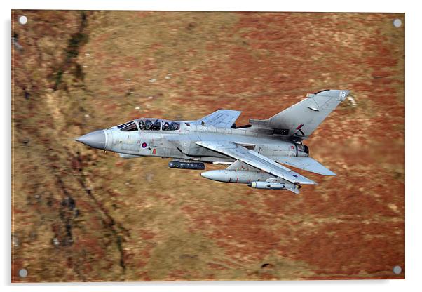  Tornado GR4 low level sortie Acrylic by Oxon Images