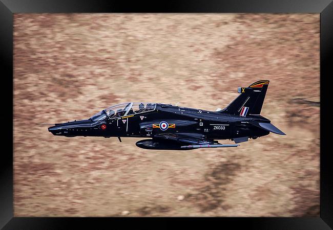  BAE Systems Hawk Mk2 Framed Print by Oxon Images