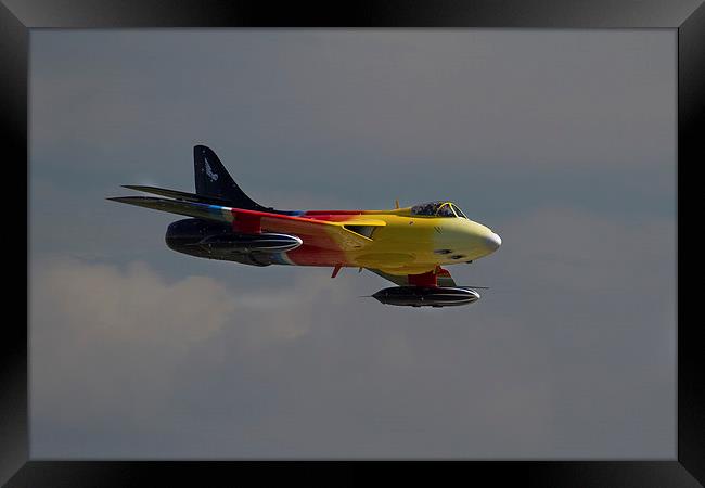  Miss Demeanour at Yeovilton Framed Print by Oxon Images
