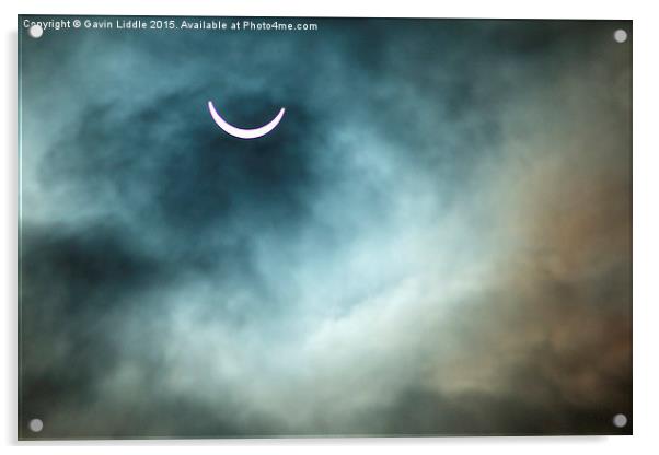  Solar Eclipse 3 Acrylic by Gavin Liddle
