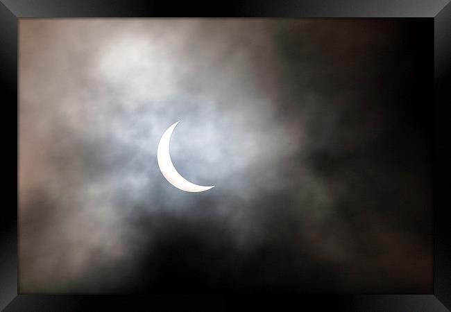  Solar Eclipse Framed Print by Grant Glendinning