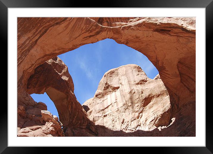 double arch Framed Mounted Print by Ashley  Gruber