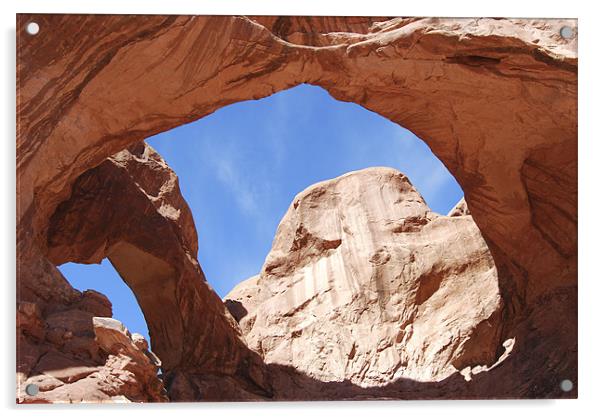 double arch Acrylic by Ashley  Gruber