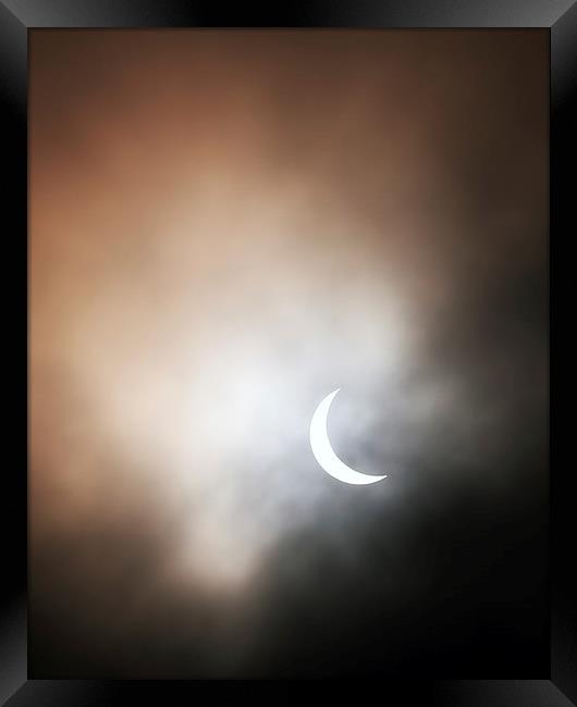 Solar Eclipse Framed Print by Grant Glendinning