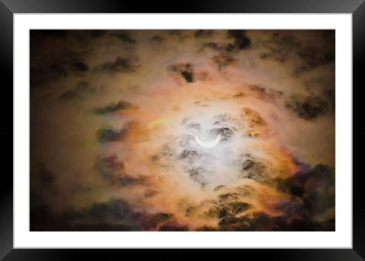  The eclipse Framed Mounted Print by David Martin